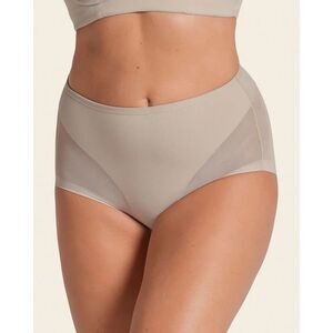 Leonisa Truly Undetectable Comfy Shaper Panty Underware Nude XL